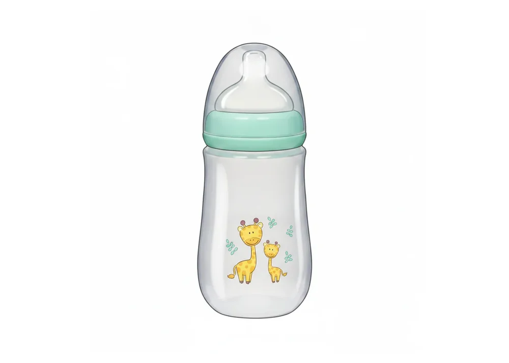 Milette Babyflasche mit LeviLoop-Ring, Tagansicht
