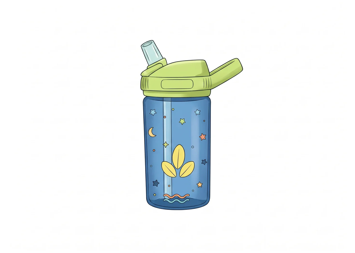 CamelBak Trinkflasche mit LeviLoop-Ring, Tagansicht