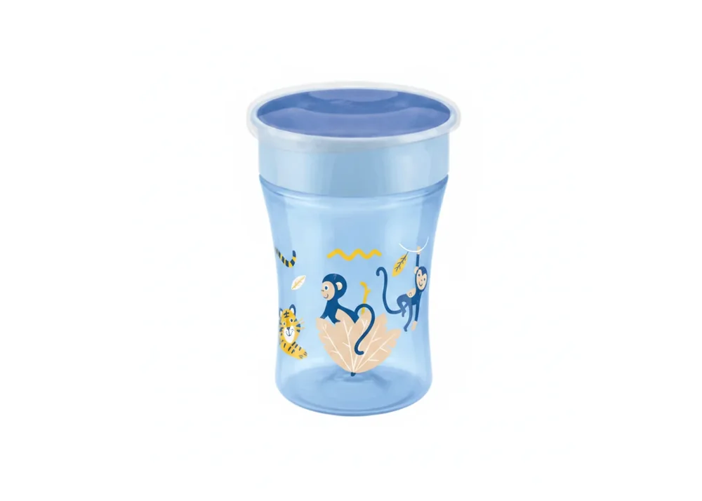 NUK Magic Cup mit LeviLoop-Ring, Tagansicht